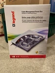 New Legrand Cable Management Power Box 6-OUTLET Surge Protector #PX1005. Fixed Price $18.00.