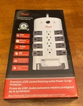 Rosewill Power Surge PROTECTOR-RHSP-13007-12 Outlets (8 Rotate, 4 Fixed)-new. Fixed Price $24.99.