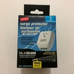 New Staples Single Outlet 1045 J Office Phone Fax Modem Surge Protector 647514. Fixed Price $10.85.