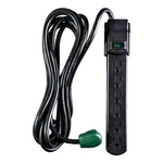 Power By Inc. 6 Outlet Surge Protector, Black,. Fixed Price $21.06.