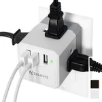 Aduro Outlet 3 Extender With Usb Charger Surge Protector Wall Plug Expander. Fixed Price $14.99.