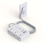 Us Plug Ac Outlet Multiprise Power Strip Braided Extension Cord Smart Home Elect. Fixed Price $18.00.