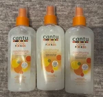 3 Cantu Care For Kids Conditioning Detangler Shea Butter Coconut Oil/honey 6OZ. Fixed Price $28.00.