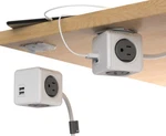 Powercube Extended Usb - 4 Outlet Adapter And (5FT Cord Grey). Fixed Price $18.34.
