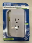 Tech Universe 3-OUTLET Surge Protector Plus 2 Usb Charging Ports 1050 Joules. Fixed Price $20.64.