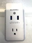 Bell + Howell, Wall Power New. Fixed Price $8.99.