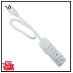 3-OUTLET Mini Power Strip With 1.5 Ft. Cord. Fixed Price $7.20.