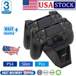 Dual Fast Charger Dock Charging Stand For PS4 Playstation Controller. Fixed Price $12.99.