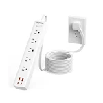 10 Ft Ultra Thin Extension Cord, 5-OUTLET Power Strip Surge Protect... Fast Ship. Fixed Price $28.67.