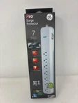 7-OUTLET Surge Protector, 4 Ft Extension Cord, 1080 Joules, Power Strip,. Fixed Price $21.99.