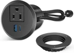 Inch Desk Power Grommet Outlet, Recessed With 20W Usb-c Fast Char. Fixed Price $21.02.