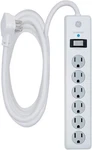 6 Outlet Surge Protector, 10 Ft Extension Cord, Power Strip, 800 Joules,. Fixed Price $49.85.