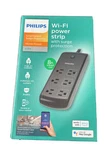 Philips Wi-fi Power Strip With Surge Protection 8 Dt Braided Cord Brand New. Fixed Price $35.75.
