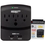 Monster 121864-00 Mp Exp 350 Usb Ef Outlet + Wall Surge Protector Black. Fixed Price $74.99.