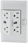 Theoutlet Basic 15 Amp 125 Volt Permanent Extender 4 + Usb Ports White. Fixed Price $29.95.