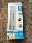Belkin 12-OUTLET Surge Protector Power Strip BV112234-08 8FT Cord 3940J Used. Fixed Price $28.19.
