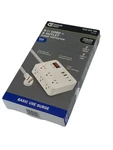 6-OUTLET Surge Protector 8 Ft 2 Usb-a/c White LTS-P05 Commercial Electric. Fixed Price $21.95.