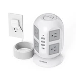 Tessan Tower Surge Protector Power Strip 10 Feet (4 Ports, Usb-c), Grey. Fixed Price $49.26.