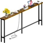 Sofa Table Power Strip 2 Ac Outlets Usb Rustic Brown ST-78 Grleaf Built-in. Fixed Price $89.99.