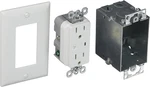 Legrand - Onq Duplex Outlet Kit Provides Power Surge Protection To Networkin. Fixed Price $74.95.