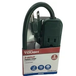 3-OUTLET Power Strip Extension Cord 16G 1FT Green Grounded Hyper Tough. Fixed Price $17.99.