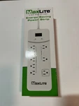 Maxlite Energy Saving Power Strip Surge Protector 8 Outlets Brand New. Fixed Price $14.74.
