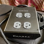 Pangea Quattro Premier 4-OUTLET Surge Protector Power Strip Metal Black. Fixed Price $115.00.