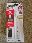 Energizer Wifi Smart Power Strip 3 Outlets Google Siri Alexa 600 J Surge Protect. Fixed Price $18.00.