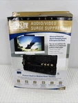 Tripp Lite Outlet Audio Video Surge Protector Tel Modem Coax 10FT Cord AV810. Fixed Price $34.95.