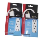 New Sunbeam Power Bar Extension Cord Outlet 1 Ft 32899 Lot Of. Fixed Price $9.99.