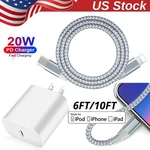 Pd 20W Usb Power Adapter Cube Block Fast Charger Cable For Iphone 14 13 12 11. Fixed Price $13.27.
