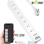 Bn-link Smart Power Strip Compatible With Alexa Google Home Wifi Outlets 4 Usb. Fixed Price $23.49.