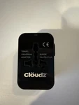 Cloudz Universal Travel Adapter Surge Protector Dual Usb Europe Uk Usa Japan. Fixed Price $10.00.