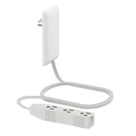 Lider Flat-face Outlet Extender With 3 Receptacles, Ultra-thin 1 Pack, White. Fixed Price $24.00.