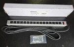 16 Outlets Heavy Duty Metal Power Strip 15FT Cord Workshop, Audio Video New (9E). Fixed Price $43.98.