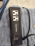 Cyber Power 4-OUTLET Surge Protection 6' Braided Easy-coil Cord Usb & Coax. Fixed Price $13.00.