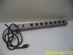 Wiremold Distribution Strip UL300BC Plug In Center 8 Outlets, 6FT Cord. Fixed Price $49.99.