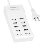 10-PORT Charger Station, Smart Multiple Charging Block/usb Power Strip Fo.... Fixed Price $25.63.