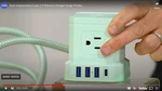 Tech Impressions Power Strip Cube 5 Ac Outlet & 4 Usb Surge Protector 10 Ft Cord. Fixed Price $27.77.