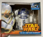 Star Wars R2-D2 Car Charger 2X Usb Ports Thinkgeek New And Sealed. Fixed Price $55.00.