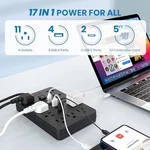 Simply Deluxe 1JOULELOOM Surge Protector In SOPOWERSTRIP17BLK. Fixed Price $27.13.