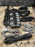 Utilitech Power Strip Surge Protector & Cable Bundle Lot Lan Coax Fax Phone. Fixed Price $15.00.