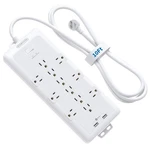 4000 Joules Surge Protector Power Strip, 12 Widely Spaced Outlets, Overloa.... Fixed Price $29.34.