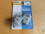 Woods Grounding Adapter, Grey 2 Pack Plug 3 To Adapters Bl 5179. Fixed Price $8.35.