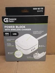 Commercial Electric Power Block W/wireless Chargers 1009 183 179. Fixed Price $15.00.
