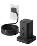 Power Strip Tower With Surge Protector 1800J, Fast Charging PD20W Usb-c.... Fixed Price $36.29.