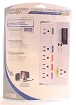 Monster Cable Digital 6 Outlet Surge Protector Strip 1080J White Computer. Fixed Price $69.95.
