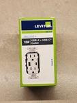 Leviton T5638-W: Usb Type & In-wall Charger Tamper Resistant Outlet White. Fixed Price $14.99.
