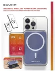 Iphone Bauhn Magnetic Wireless Charger/power Bank: 5000MAH, Blue, Magsafe, Usb-c. Fixed Price $9.99.