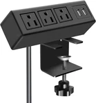 Cccei 3 Outlet Clamp Power Strip With Usb Ports, Desktop Surge. Fixed Price $27.99.